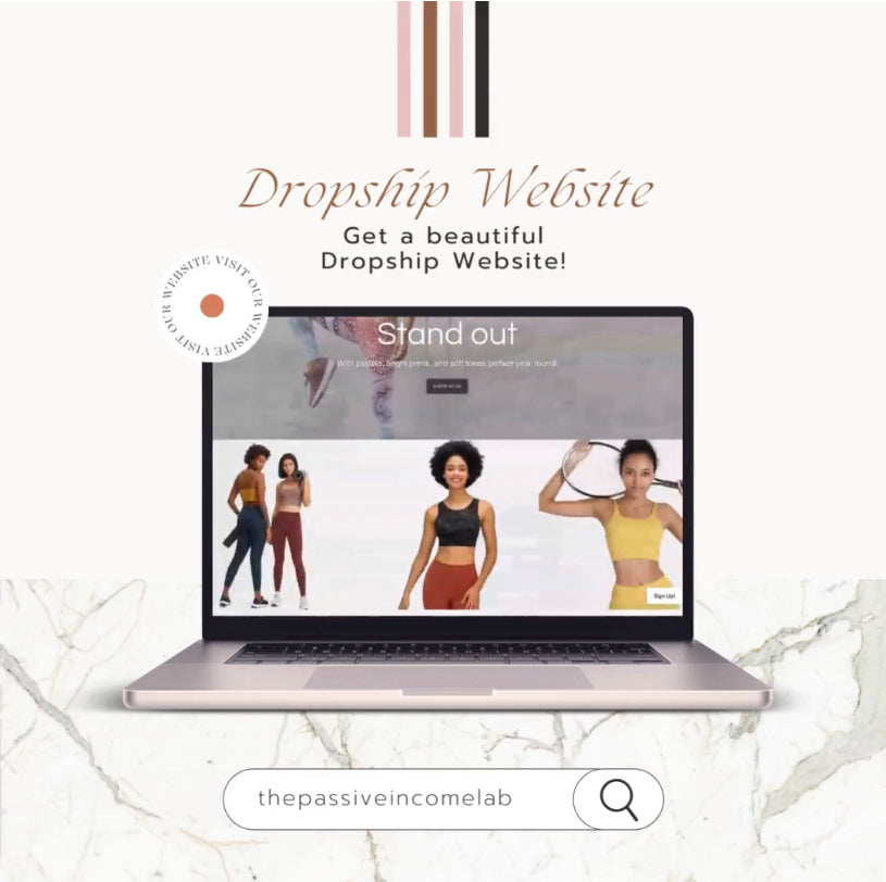 Custom Dropship E-Commerce Shopify Website