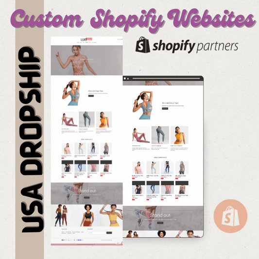 Custom Dropship E-Commerce Shopify Website