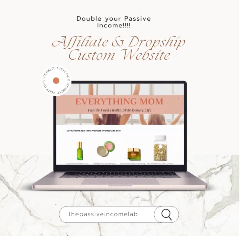 Full Set Up Affiliate Shopify Store or Hybrid Affilate/Dropship with 6 Blogs