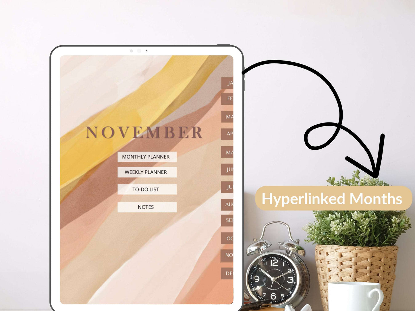 PLR Digital Product, PLR Digital Planner Template, Canva Commercial Use Editable Planner, Hyperlinked, Resell Editable Planner, Planner kit Passive Income Lab