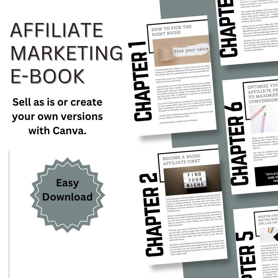 Master Resell Rights Affiliate Marketing Course