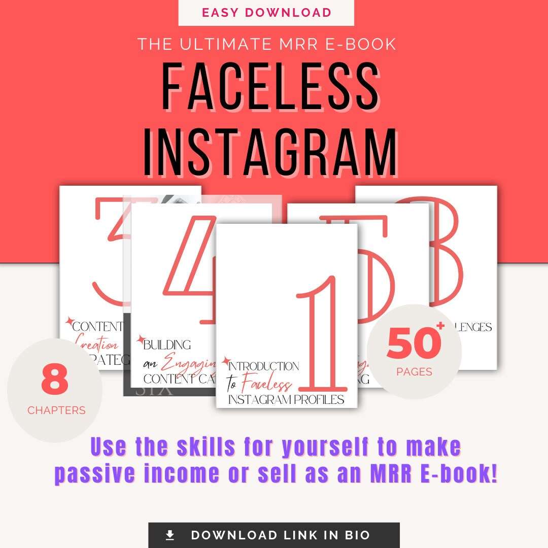 faceless instagram