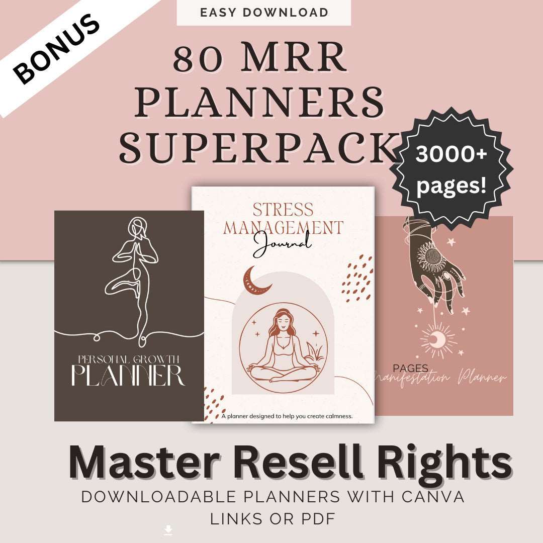 Resell Rights Planners