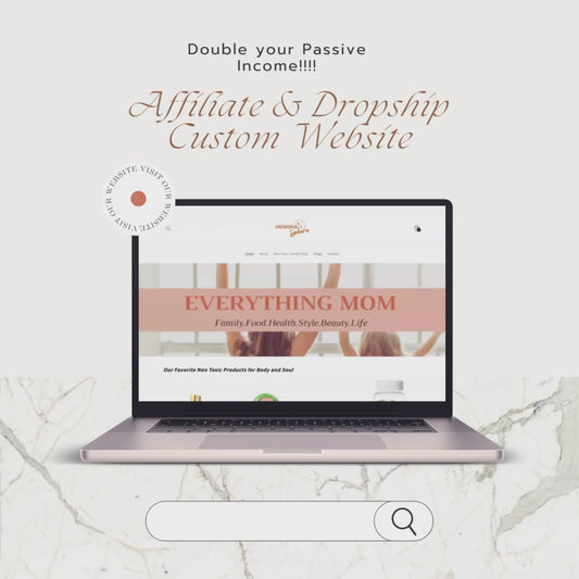 Full Set Up Affiliate Shopify Store or Hybrid Affilate/Dropship with 6 Blogs